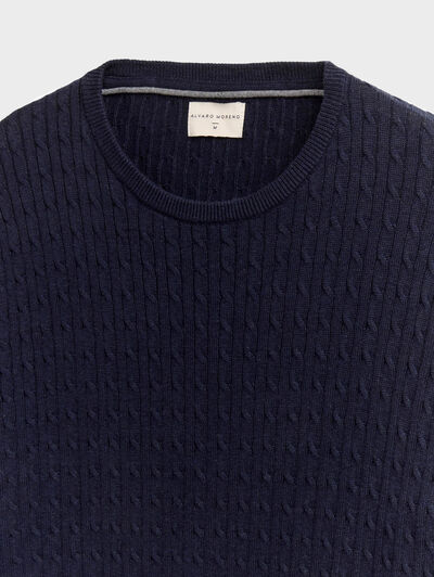 JERSEY OCHOS AZUL MARINO