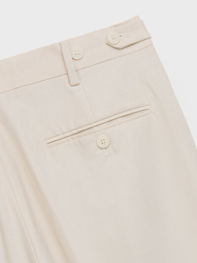 PANTALON CAPO ESTRUCTURA BEIGE