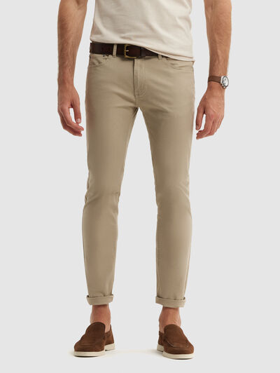 PANTALON 5 BOLSILLOS BEIGE