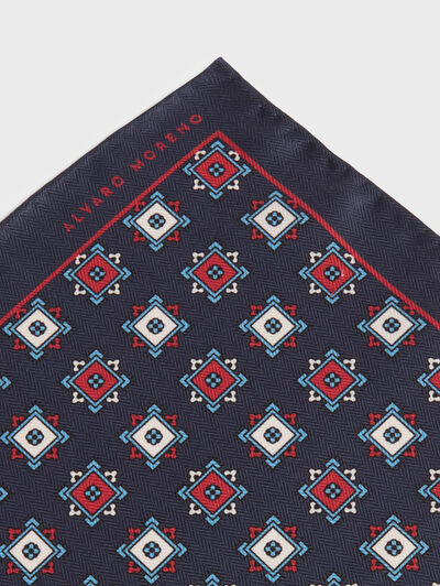 PA&Ntilde;UELO PRINTED AZUL MARINO