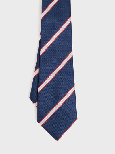 CORBATA JACQUARD MF AZUL