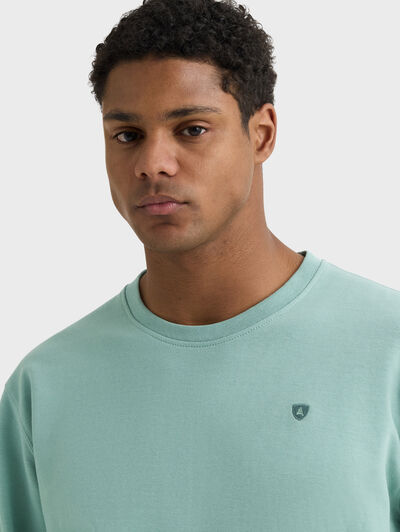 SUDADERA BASIC FANCY VERDE