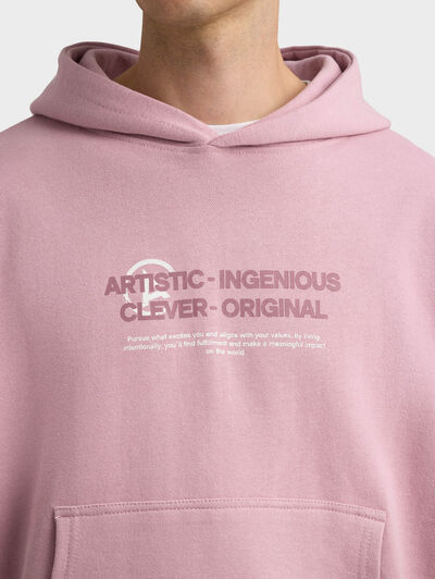 SUDADERA ARTISTIC ROSA