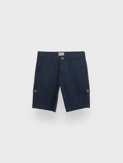 BERMUDA CARGO KIDS AZUL MARINO