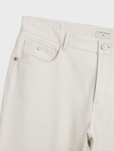 PANTALON MORGAN 5PKT CRUDO