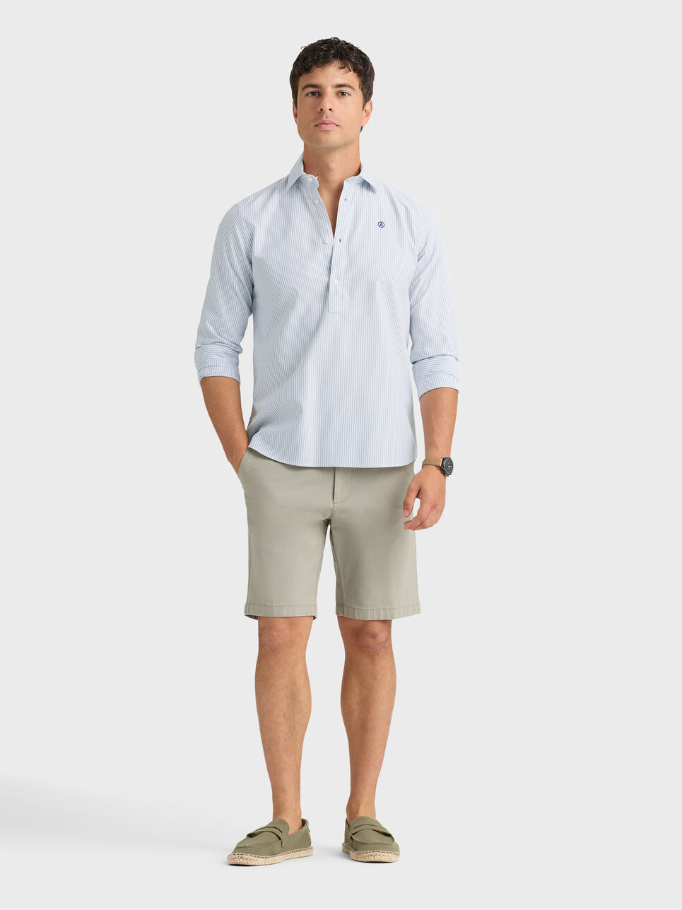 POLERA OXFORD RAYAS