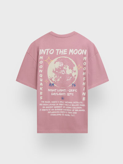 CAMISETA MOON ROSA