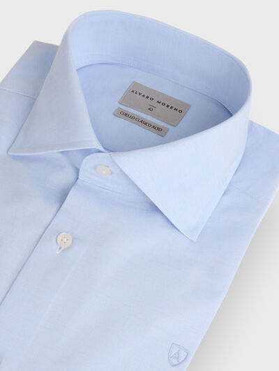 CAMISA ROMA OTTOMAN P.DOBLE CELESTE
