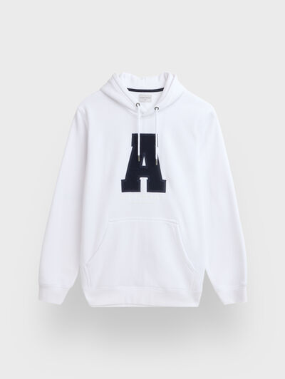 SUDADERA MOMENT BLANCO