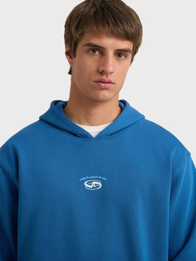 SUDADERA BREAK AZUL