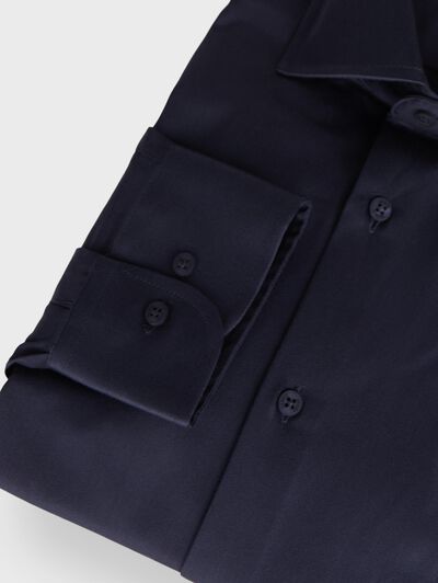 CAMISA ROMA TWILL AZUL MARINO