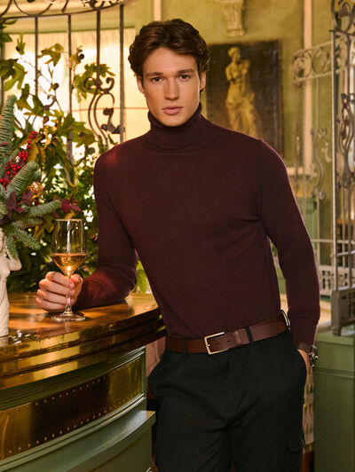 JERSEY ROLL COLLAR VIN