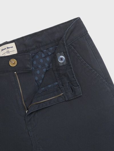 PANTALON CHINO KIDS AZUL MARINO