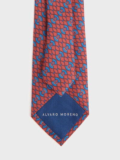 CORBATA PRINTED ROJO