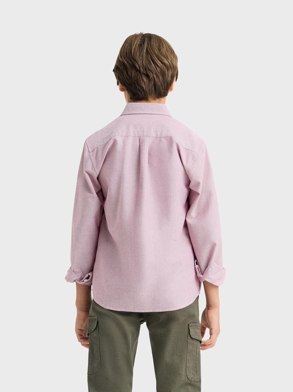 CAMISA OXFORD SOLID KIDS