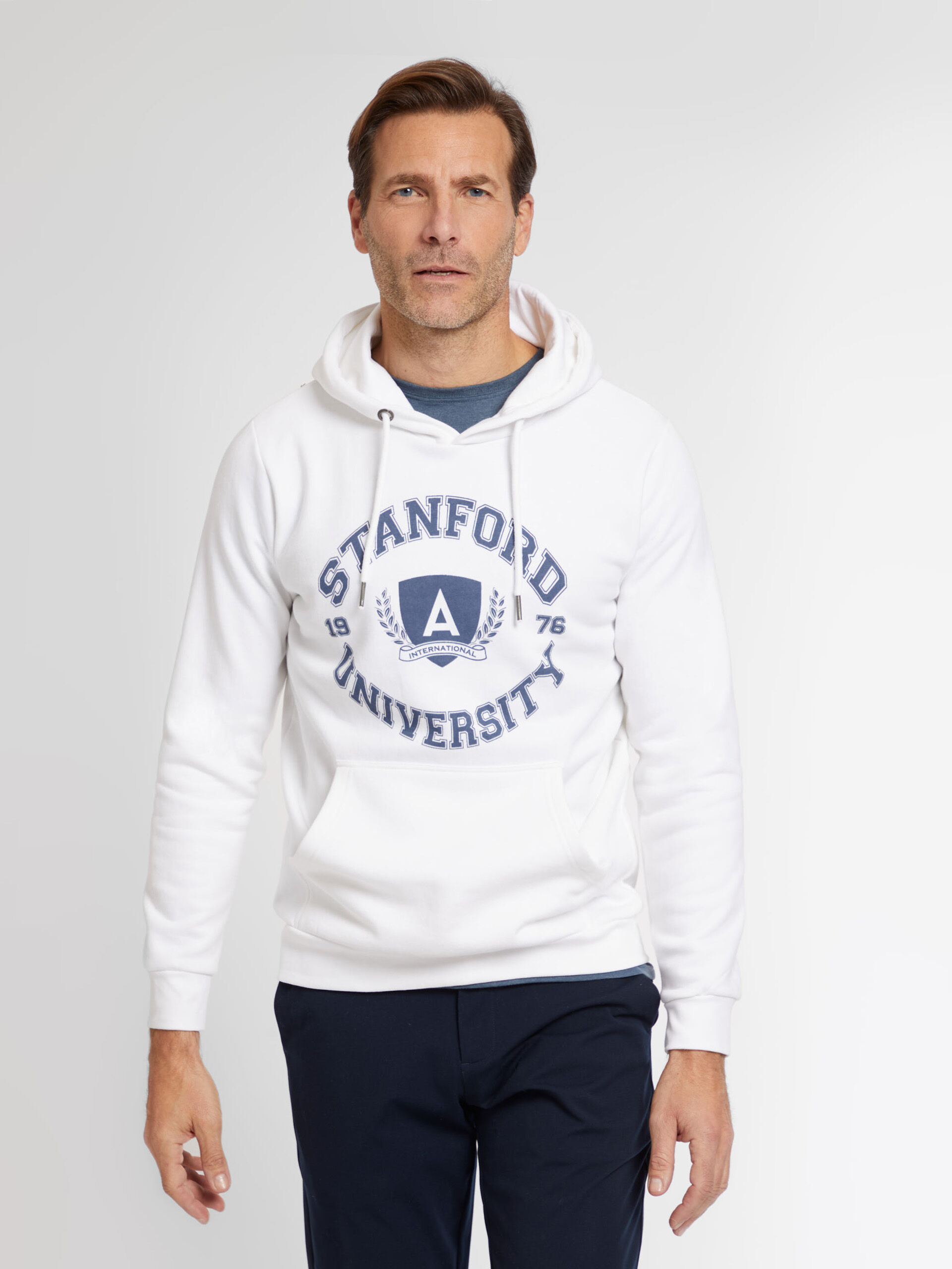 SUDADERA STANFORD BLANCO