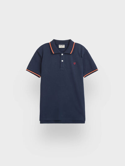 POLO FLAG KIDS AZUL MARINO