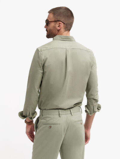 CAMISA OXFORD POCKET DYE