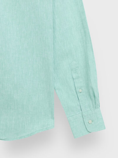 CAMISA LINO ALEX VERDE