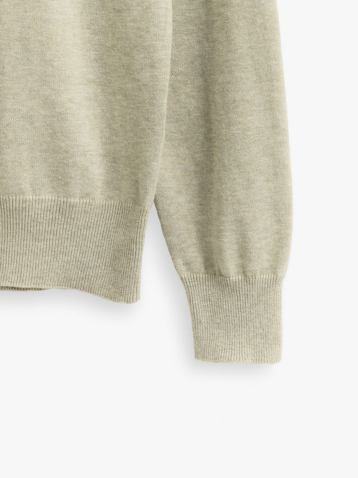 JERSEY ROUND NECK VERDE