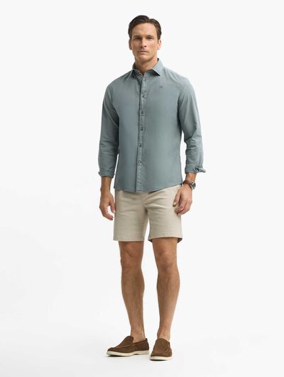 CAMISA LINO GD AZUL