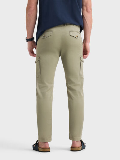 PANTALON CARGO VERDE