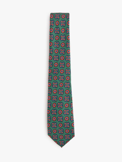 CORBATA PRINTED VERDE