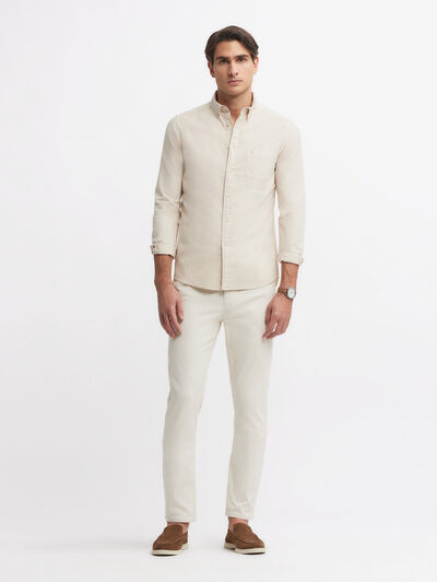 CAMISA OXFORD POCKET DYE