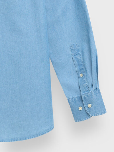 CAMISA DENIM JACK AZUL