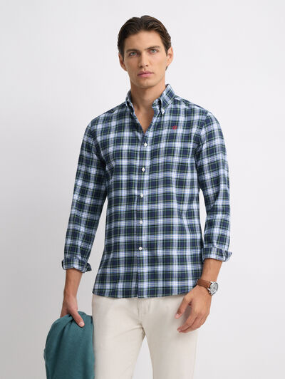 CAMISA TARTAN CHECKS VERDE