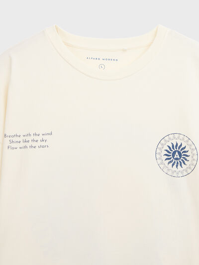 CAMISETA REST BEIGE