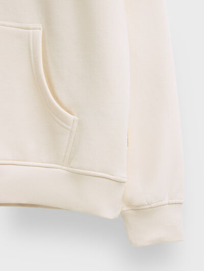 SUDADERA SKATEBOARD BEIGE