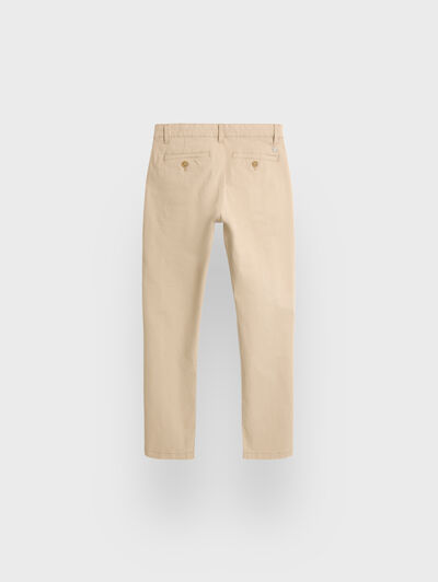 PANTALON CHINO KIDS CAMEL