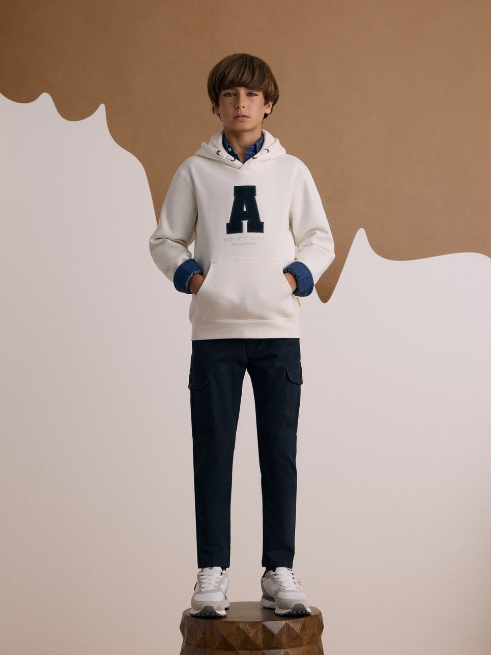 SUDADERA MOMENT KIDS