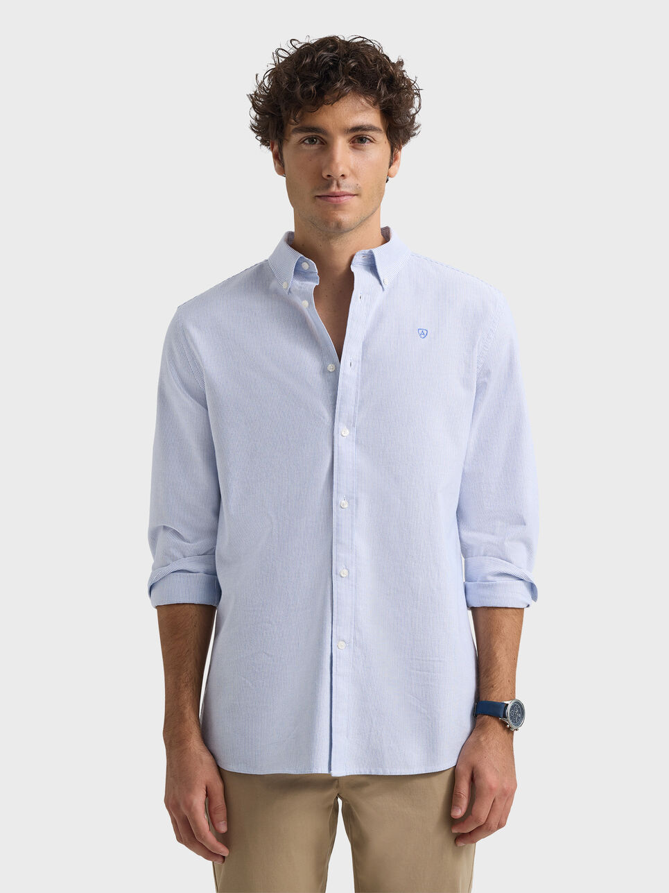 CAMISA OXFORD MIL RAYAS