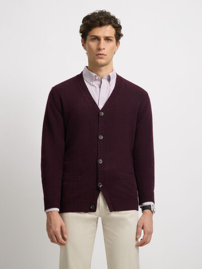 CARDIGAN MULLER BURDEOS