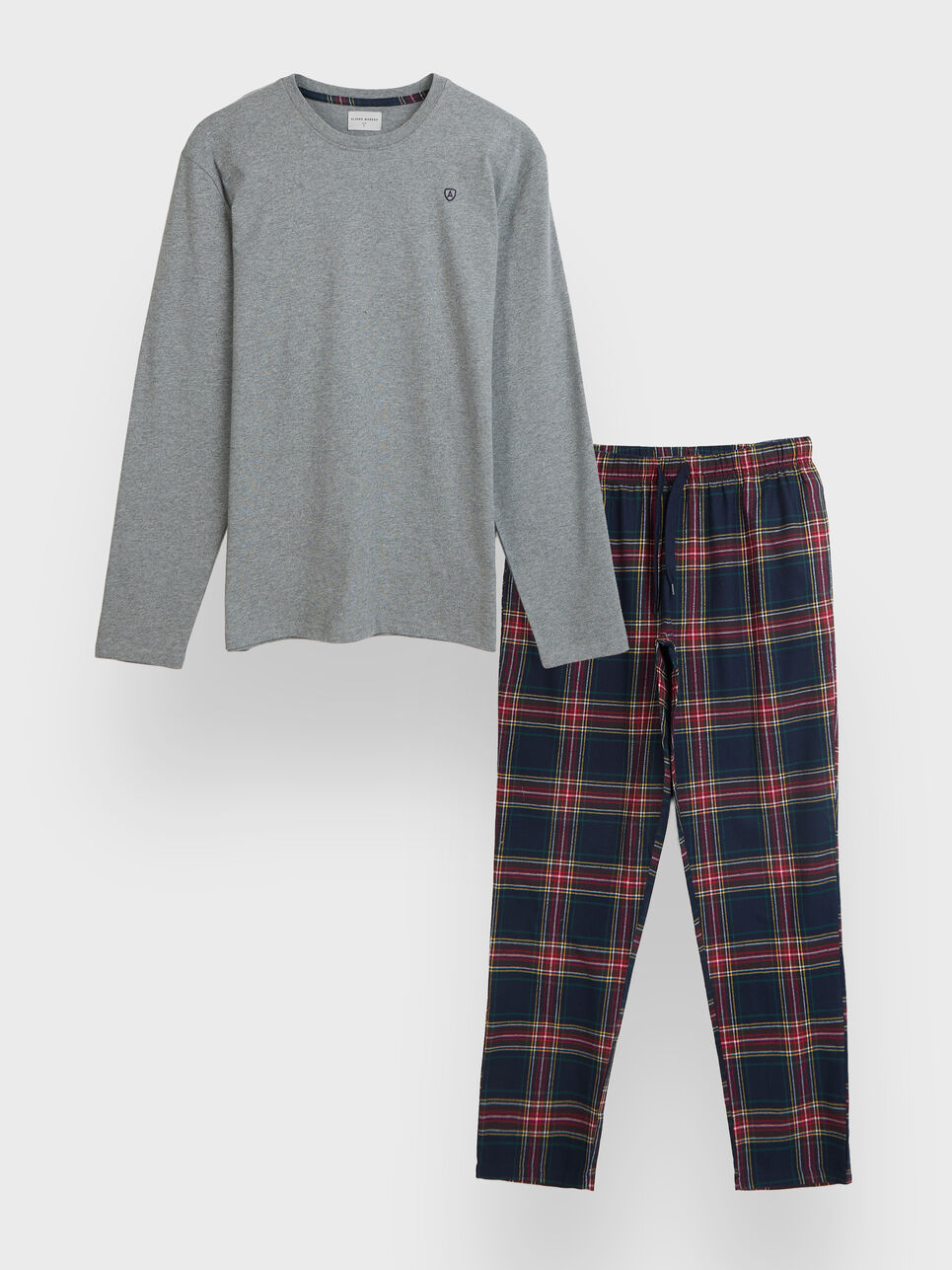 PIJAMA FRANELA CUADROS