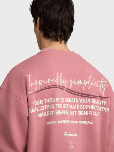 SUDADERA INSPRIRED ROSA