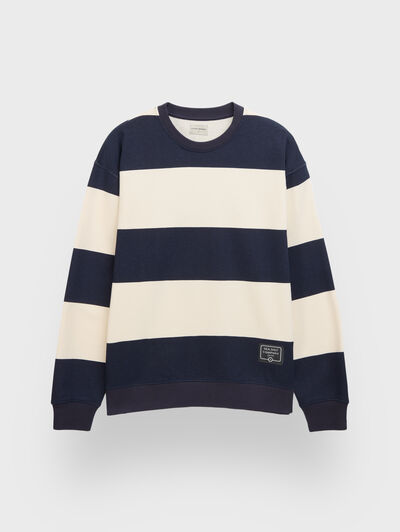 SUDADERA NAUTICA AZUL MARINO