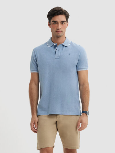 POLO EDGE AZUL