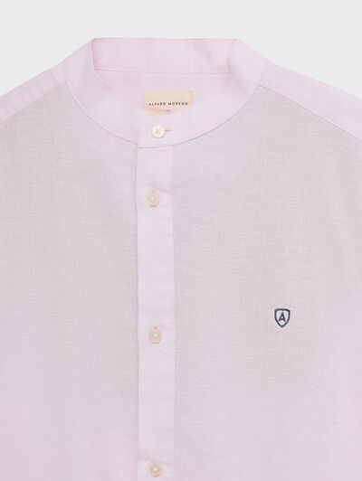 POLERA LINO MAO ROSA