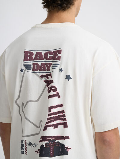 CAMISETA FAST BLANCO