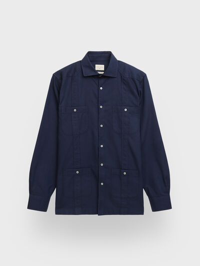 CUBANA OXFORD AZUL MARINO