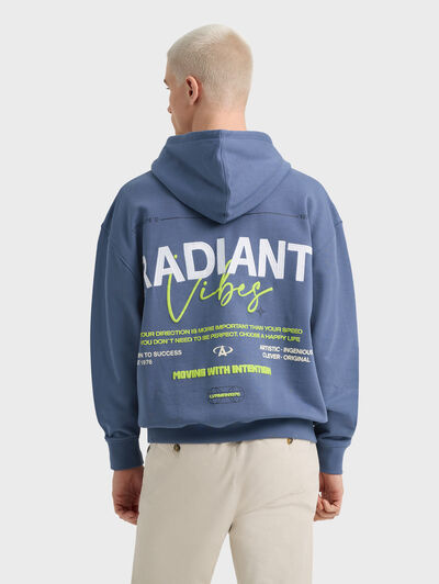 SUDADERA RADIANT AZUL