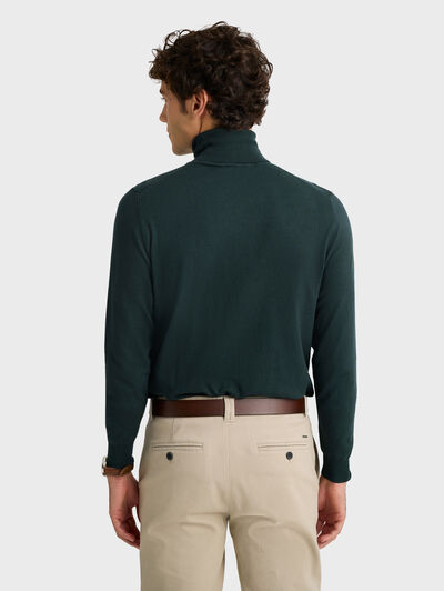 JERSEY CUELLO VUELTO VERDE