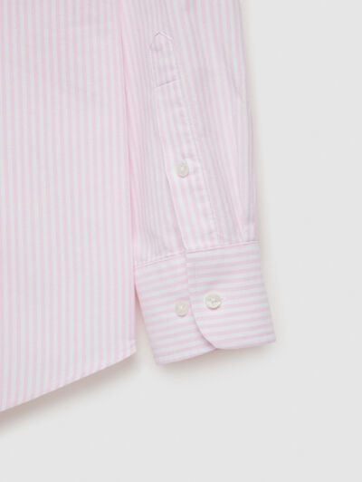 CAMISA OXFORD RAYAS BASIC