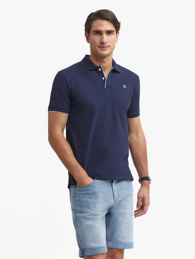 POLO RYDER AZUL MARINO
