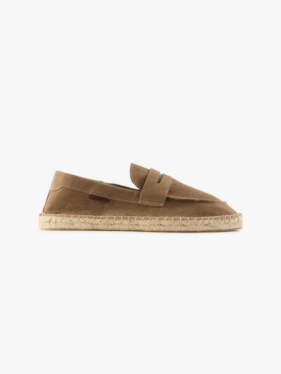 ESPADRILLES MOCASIN CAMEL