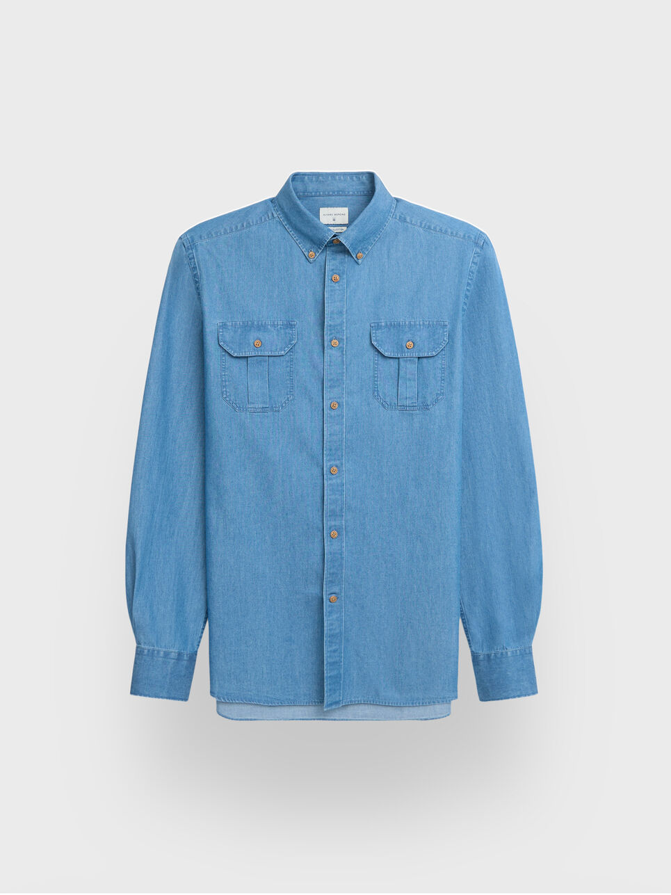 CAMISA DENIM BOLSILLOS