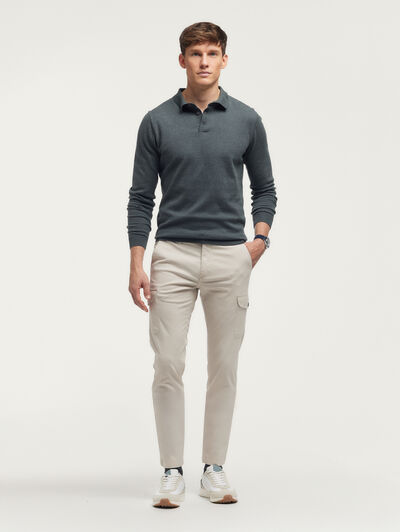 JERSEY POLO VERDE